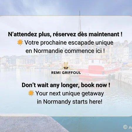 Couleur Corail Peaceful Gem & Shared Yard Διαμέρισμα Ονφλέρ